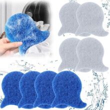 8-Piece Washing Machine Pet Hair Catcher, Anti-Lint Washing Machine, Anti-Lint Ball for Washing Machine, Pet Hair Collector