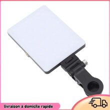 Dilwe Desk Fill Light Clip-on Fill Lamp with 60 Beads, Brightness from 0 to 100%, Telephone
