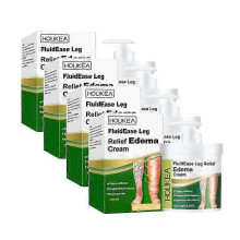(4PCS) 1-5x Leg Edema Cream for Anti-Swelling & Puffiness Relief, Leg Therapy Cream