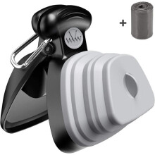 Dog Poop Scooper - Pet Poop Scooper - with Bag Dispenser - for Pets, Indoor or Outdoor Use