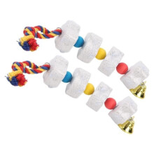 Chew toys - EBTOOLS - 2 pieces - For birds and rodents - Rich in calcium - Porous mineral stone