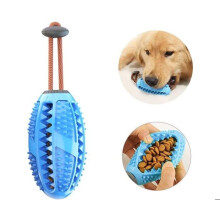 1 piece of blue dog toothbrush stick chew toy, rubber chew toy 147*73mm