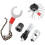 Bicycle derailleur cassette removal tool kit, multi-function repair kit with chain whip tools 1