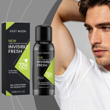 (3pcs) 72H Męski niewidoczny antyperspirant w sprayu, długotrwała świeżość, przenośny dezodorant pod pachy, idealny prezent