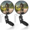 Bicycle Rearview Mirror | 2pcs 360 Adjustable Convex Mirror for Handlebars Left Rearview Mirror | Bicycle Accessory 1