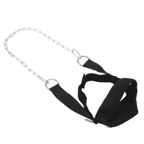SURENHAP Adjustable Neck Harness for Strength Training Exercises - White