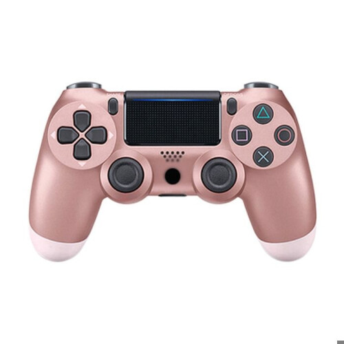 Wireless Controller - Bluetooth PS4 Dual Head Controller - Joystick Gamepad - For 4-inch Console - Rose Gold