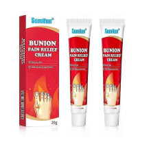 (2pcs) 1-3x Bunion Cream for Joint & Toe Pain Relief, Stiffness Soother