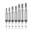 7 Pcs Door Window Hinge Hole Drill Bit Set with Wrench, Self Centering Hinge Drill Bit 1
