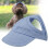 Dog/Cat Hat - Adjustable Striped Cap - Blue - UV Resistant - Breathable and Comfortable 1