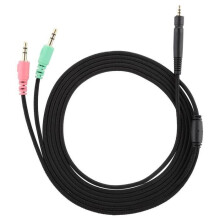 Cable for Sennheiser G4ME ONE - PC 373D - PC37X GSP350 - 500-600 gaming headset (PC version)