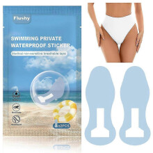 (6pcs) Badbyxor i PU, genomskinliga hygieniska inlägg för badkläder, privat bruk, 6-pack