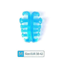 (M) YogaToes GEMS Gel Toe Separators – Podiatrist-Approved Bunion & Hammer Toe Straightener (Women 6-11, Men 7-10) 6-Pack