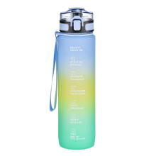 (Light Blue, 1000ML) Utendørs mote stor kapasitet stilige vannkopper for shopping