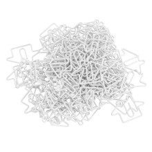 100 House Shaped Paperclips Iron Wire
