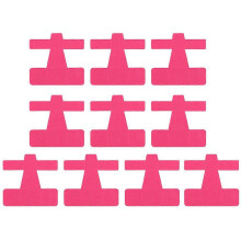 (Rose red/10pcs) 10-pakning kinesiologitape for idrettsutøvere som korrigerer hallux valgus og lindrer smerte.