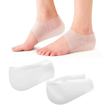 (White, 3cm) Semelle intérieure rehaussante en silicone, base creuse respirante pour un confort optimal et une hauteur invisible de 2 à 2,5 cm