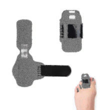 (2Pcs Right) 2pcs Toe Straightener Brace for Hammer, Curled & Big Toe, Men Women Broken Toe Support Wraps