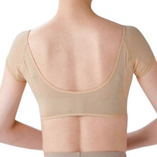 (L) Reusable Washable Underarm Sweat Pads for T-Shirt & Sports Vest