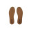 (brown, 41) Solette in cotone alla cannella per scarpe 1