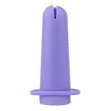 (Purple, one size) Gjenbrukbar myk silikon menstruasjonskopp for kvinner, lekkasjesikker menstruasjonspleie