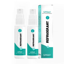 (2pcs) Antiperspirantspray 30 ml for svette hender og føtter – Luktkontroll