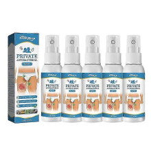 (5PCS) 1-5x Naturalny ziołowy spray antybakteryjny na swędzenie, natychmiastowe chłodzenie i ukojenie dla kobiet i mężczyzn