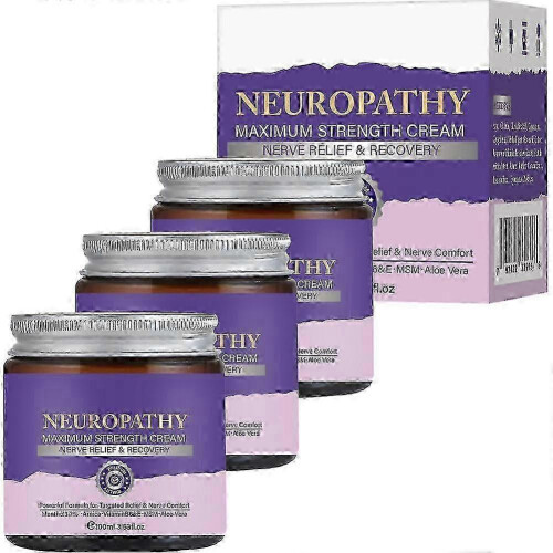 (3pcs) Advanced Formula Maximum Strength Neuropathy Relief Cream for Foot Nerve Pain