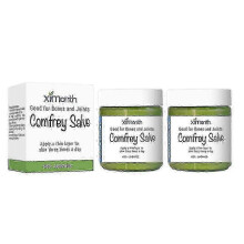 (2pcs) Organic Comfrey Salve for Bone & Joint Pain Relief, External Use Ointment, Massage Plaster for Knee & Muscle Soreness