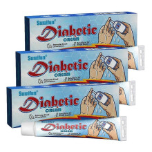 (3pcs) 1–3 stk. naturlig diabetisk fotkrem 20 g – lindrende hudpleie