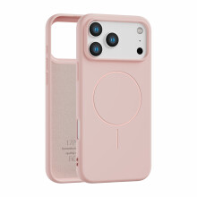 Magnetic Case For iPhone 17 Pro - Slimline Low Profile Shockproof Phone Case Pink