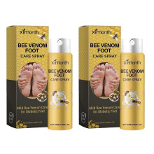 (2pcs) 20 ml Bienengift-Fußspray zur Pflege diabetischer Füße, gegen Pilzinfektionen bei rissigen Fersen und zur Geruchsbekämpfung