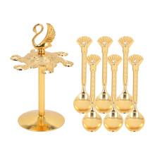 Swan Coffee Spoons Set Rust Resistant