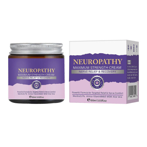 (1pcs) Neuropathy Nerve Pain Relief Cream - Maximum Strength for Foot