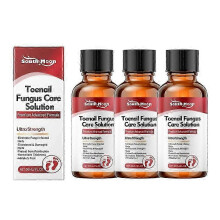 (3) 1-3x Extra Strength Toenail Fungus & Athlete's Foot Treatment, Nail Repair for Thick, Discolored, Damaged Toes, 30ml