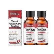 (2) 1-3x Extra Strength Toenail Fungus & Athlete's Foot Treatment, Nail Repair for Thick, Discolored, Damaged Toes, 30ml