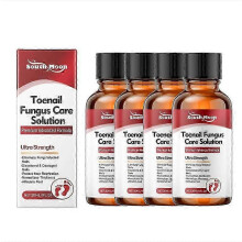 (4) 1-3x Extra Strength Toenail Fungus & Athlete's Foot Treatment, Nail Repair for Thick, Discolored, Damaged Toes, 30ml