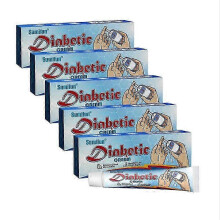 (5PCS) 1–5x diabetisk fotkrem 20 g – naturlig lindrende hudkrem