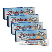 (4PCS) 1-5x Krem do stóp cukrzycowych 20 g – Naturalny krem łagodzący skórę