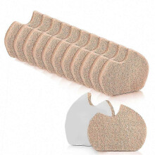 (Skin color, One size) 24 Pcs White Forefoot Cushions for Dancer Sesamoiditis, Ball of Foot Pain Relief Pads