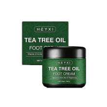 (1pc) 1-3x Tea Tree Oil Foot Cream with Vitamin E, Aloe & Peppermint - Moisturizing Dry Foot Care
