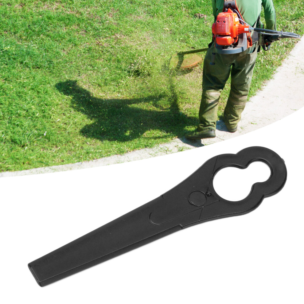 100Pcs Plastic Trimmer Blades 80Mm Length Black