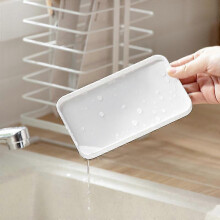 Knife Block Kitchen Knife Holder Storage Organizer(1 Pcs, White)