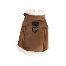 Warm Cats Fleece Vest With Brown Pajama Durable Polyester- XXL
