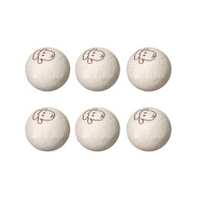 Wool Dryer Balls,6-pack Replaces Dryer Sheets Wool Ball,washing Balls for Dryer for Home,clothes Washing Store,hotel