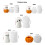 High Temperatures Silicone Mould for Halloweens-pumpkin kitten 4