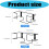 Space Efficient Wall Mount Glove Case Holder Glove Box-L 5