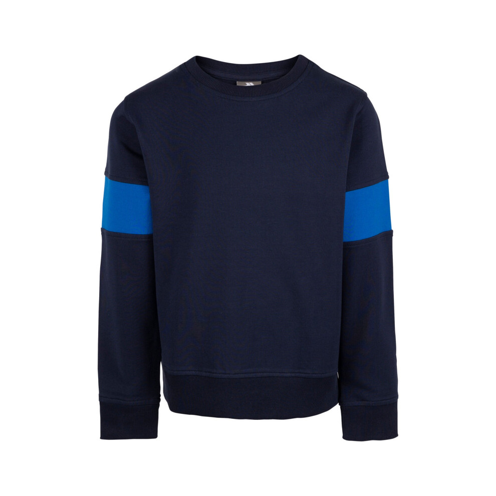 Trespass (5-6 Years, Navy) Boys Antro Long-Sleeved Sweatshirt