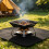 Portable Heat Resistant BBQ Pad For Camping incidents-E 6