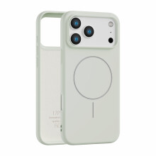 Magnetic Case For iPhone 17 Pro Max- Slimline Low Profile Shockproof Phone Case White